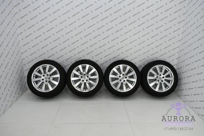 Литые диски R20  (9,0Jx20 ET57) с резиной Dunlop SP Winter Sport 275/45/20 (резина 2018 год)