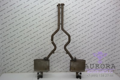 Глушитель средняя и задняя часть в сборе (4.4L DOHC DITC V8 Diesel)