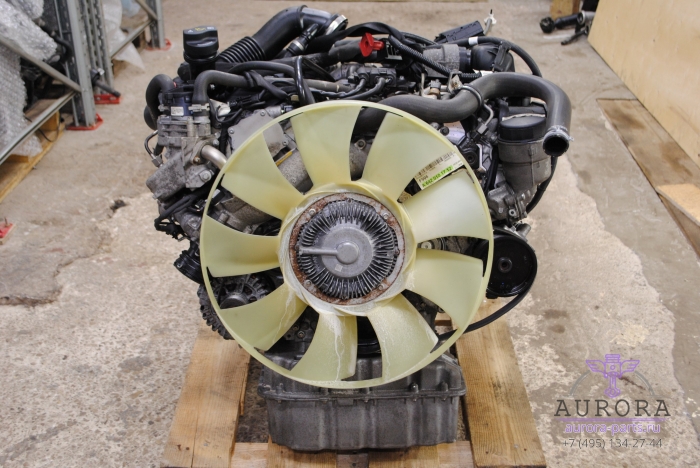 Двигатель в сборе  3.0 CDi OM 642 (16 г.в. пробег 63.000км.)