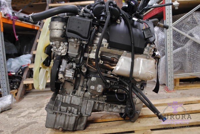 Двигатель в сборе  3.0 CDi OM 642 (16 г.в. пробег 63.000км.)