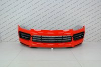 Бампер передний в сборе без парктроников (Накладки под карбон)