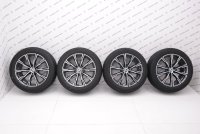 Литые диски R20 комплект колёс 740 М-стиль 9Jx20, 5/112, ET35, D66.6  резина 23 год 29 неделя 275/45 R20  Bridgestone Blizzak LM-001