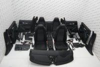 Комплект сидений GTS c обшивками салона + обшивка потолка (Черная алькантара)