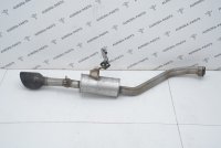 Глушитель задняя часть (с насадкой) левый