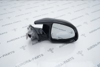 Зеркало заднего вида (М-стиль) правое  (электроскладывание,  индикатор слепой зоны, камера кругового обзора, память) Левый руль (5 контактов + камера)