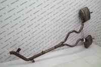 Глушитель средняя и задняя часть в сборе  3.0L AJ20D6 Diesel