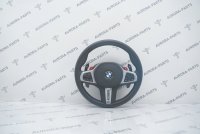 Руль М-спорт с лепестками в сборе с подушкой (с обогревом)