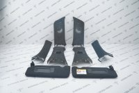 Комплект обшивок салона (Алькантара) обшивки стоек, козырьки