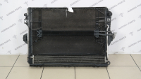 Кассета радиаторов в сборе с диффузором и вентилятором  3.0 TDi