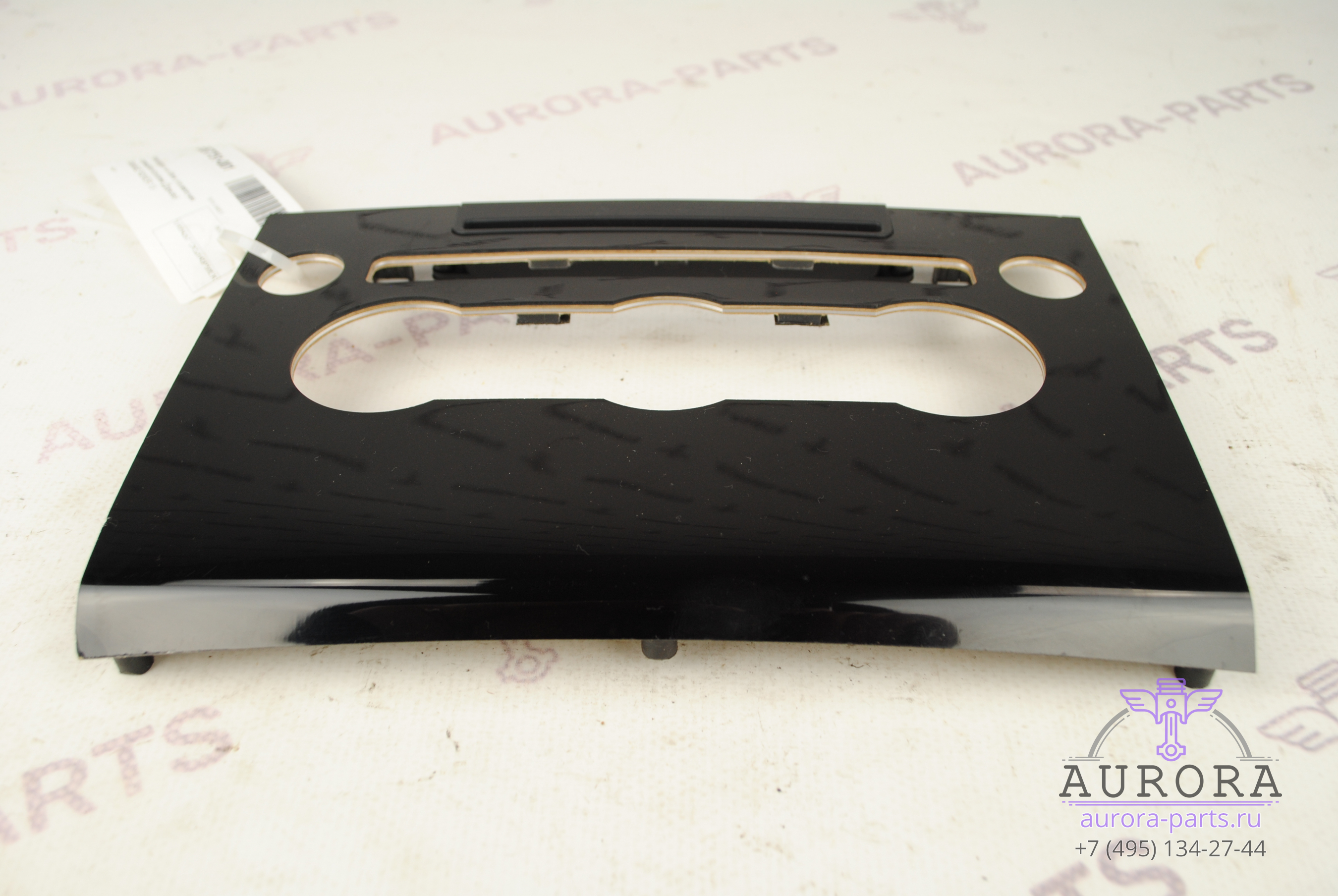 Накладка на блок управления климатконтролем (Дерево)