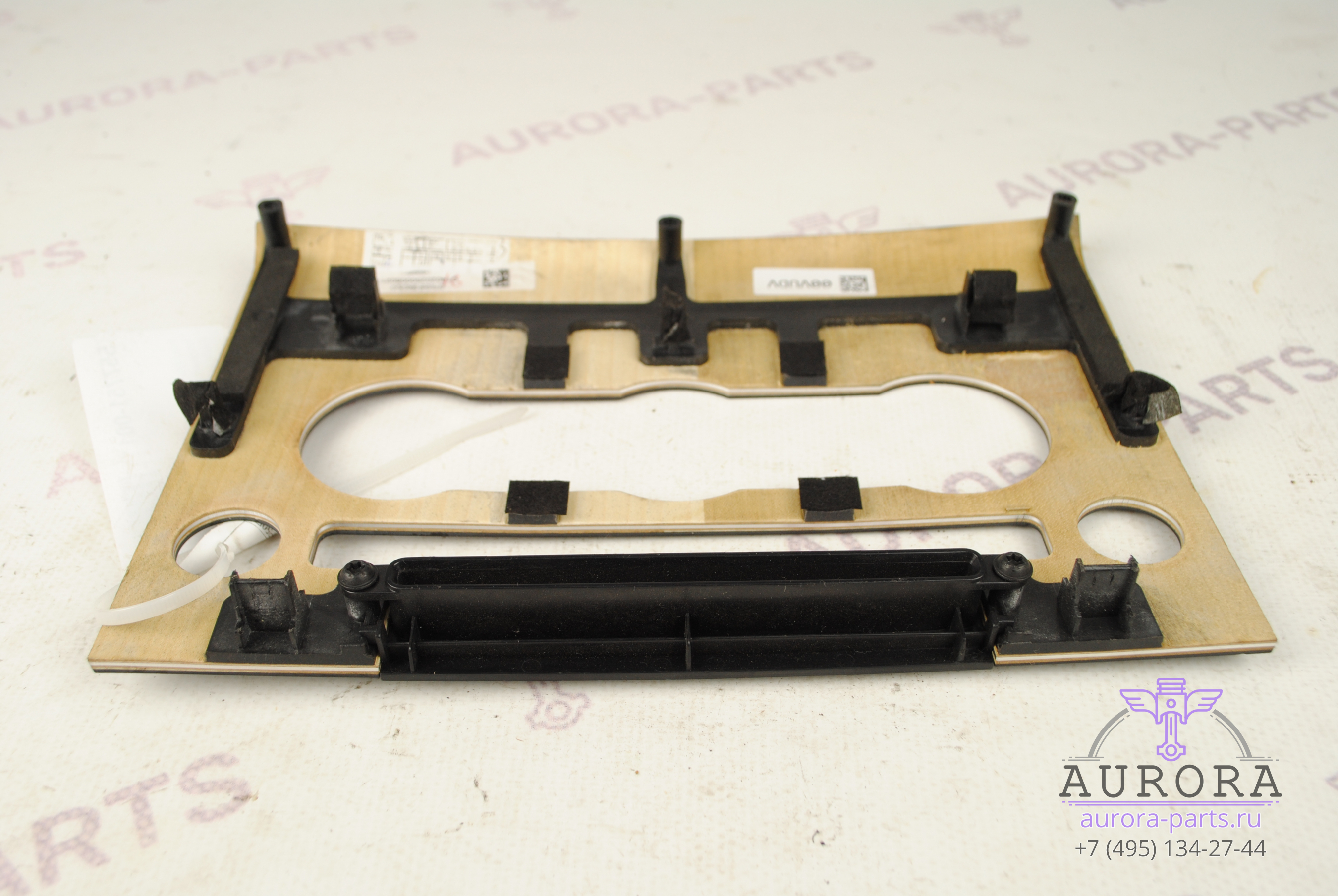 Накладка на блок управления климатконтролем (Дерево)