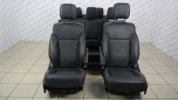 Комплект сидений черная перфорированная кожа 7-мест