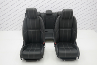 Комплект сидений с вентиляцией (черная кожа с перфорацией)