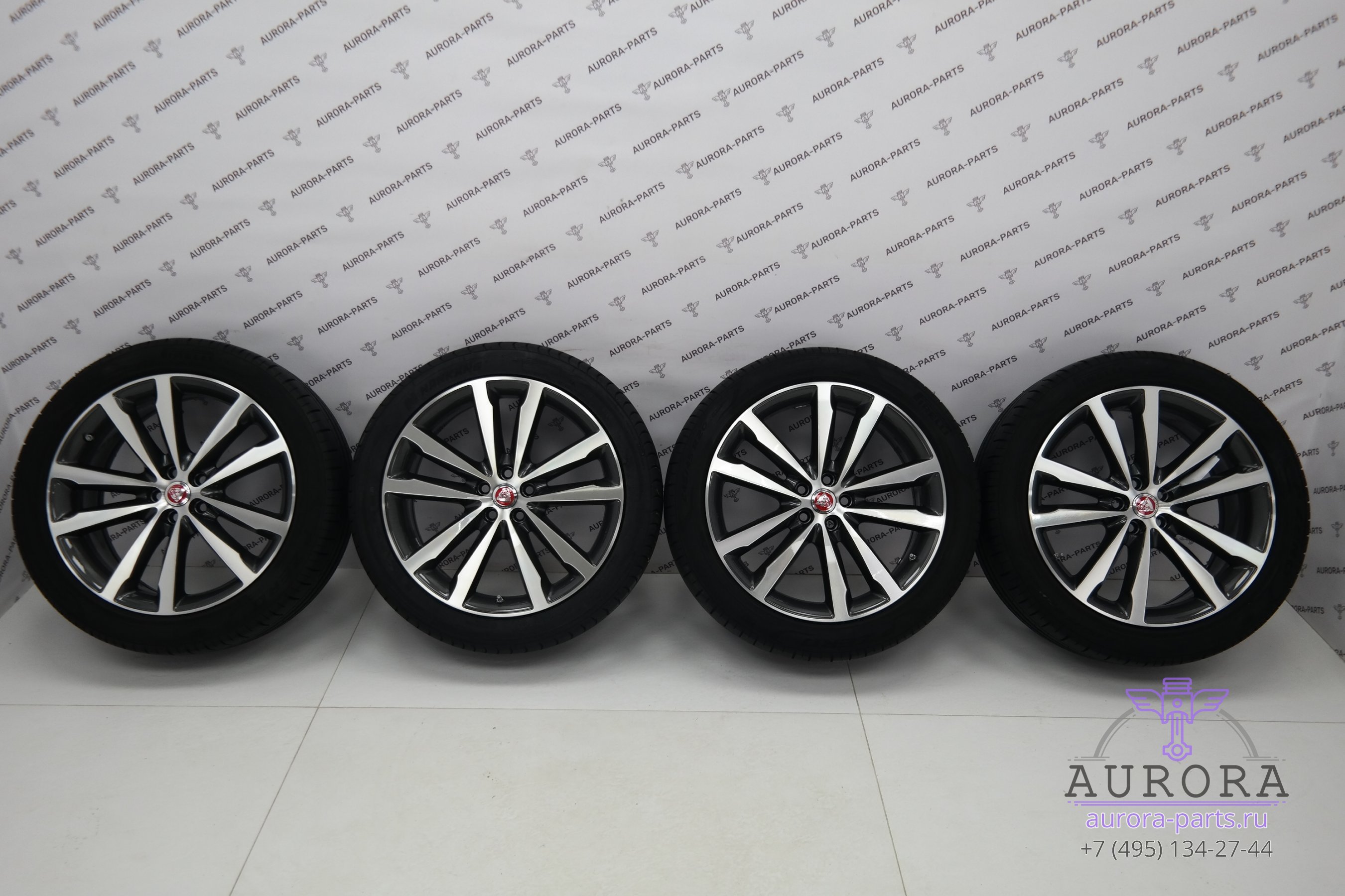 Литые диски R20 с резиной  245/45/20  PIRELLI PZERO (22 неделя 2018г.в.)