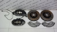 Комплект передних тормозов (суппорта, диски, пыльники)