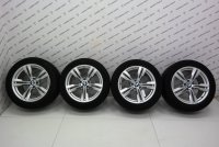 Литые диски R19 комплект разношироких колёс 467 стиль с резиной Nokian 255/50/19 и 285/45/19 (зима)