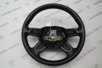 Руль в сборе с кнопками (кожа, ассистет движения по полосе)