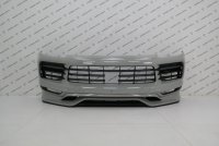 Бампер передний в сборе (обвес Techart, под активный круиз-контроль, без парктроников)